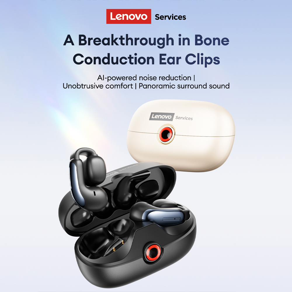Tws Earbuds Bluetooth 5.3 - Lenovo LES-108 Kemik İletimli TWS Kulak