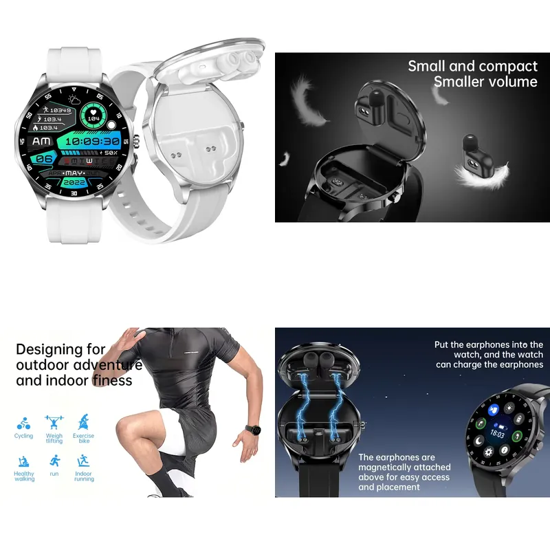 Smartwatches - OEM Amoled 1.43'' Akıllı Saat, Kablosuz