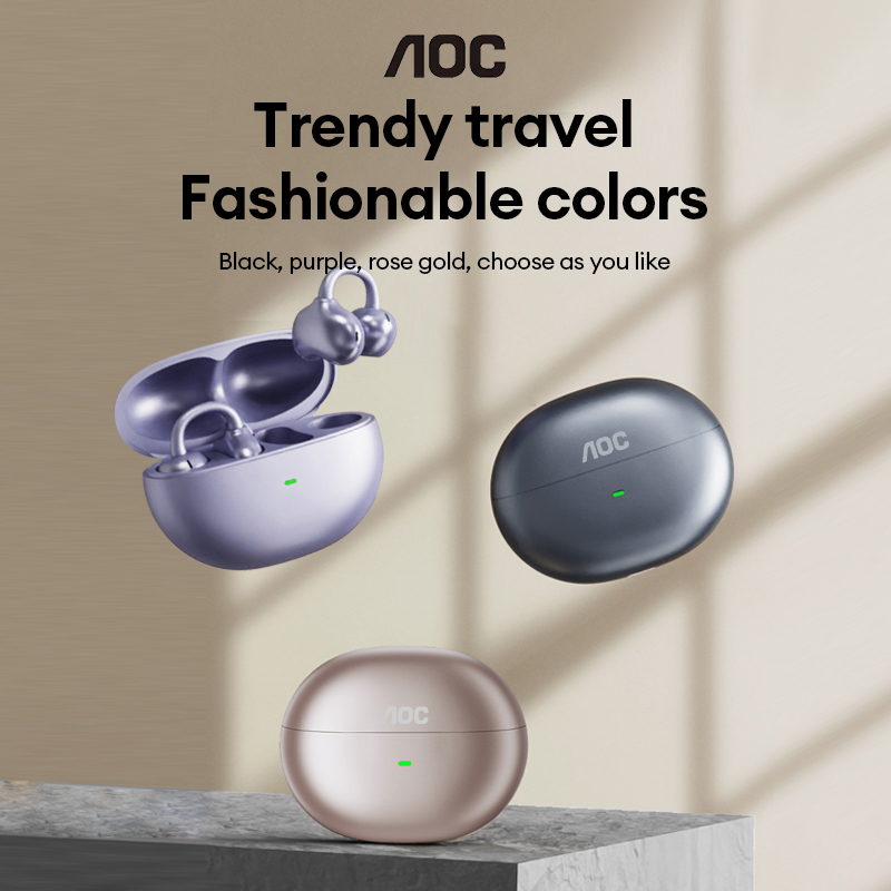 Headphones - AOC ACD2544 Kablosuz Bluetooth Kulak Klipsli
