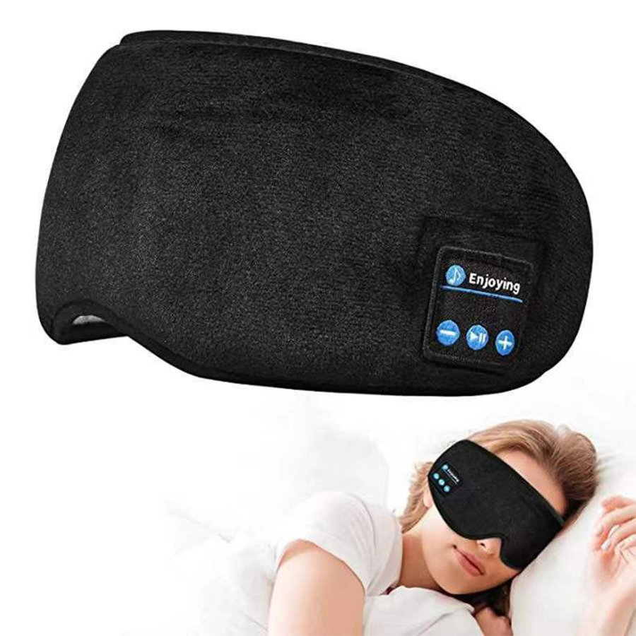 Sleep Mask Headphones Bluetooth - Kablosuz Uyku Kulaklığı Maskesi - Gece