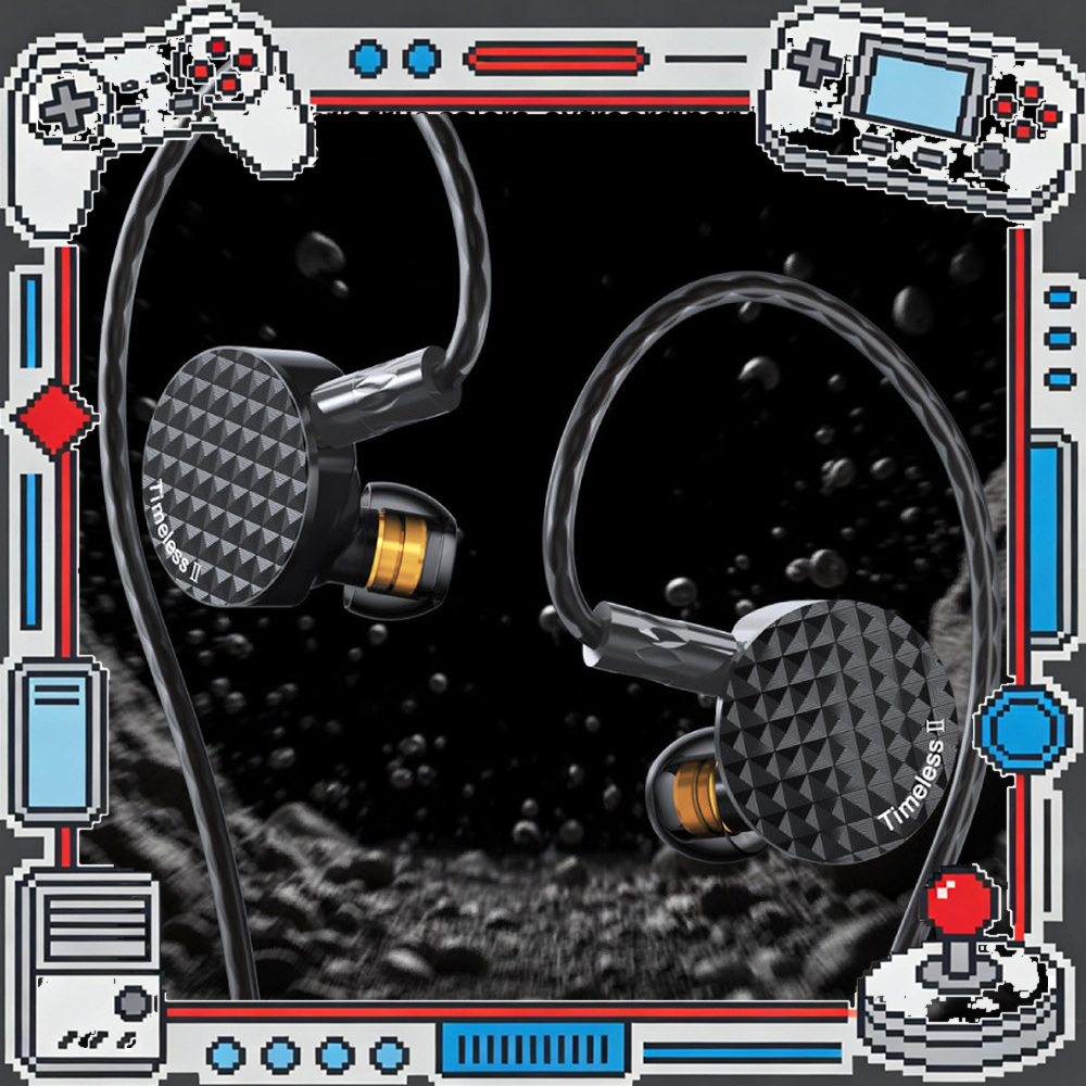 Planar Magnetic Iem Earphones - 7Hz Timeless 2, 14,5 mm sürücülü,