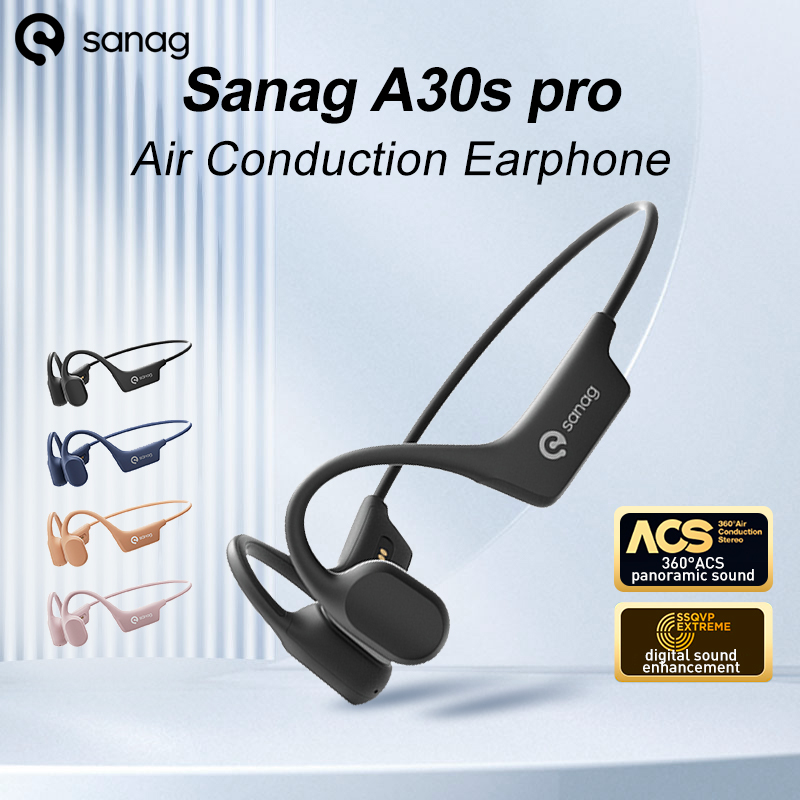 Open Ear Air Conduction Headphones - Sanag A30S Pro Hava İletimi Kablosuz