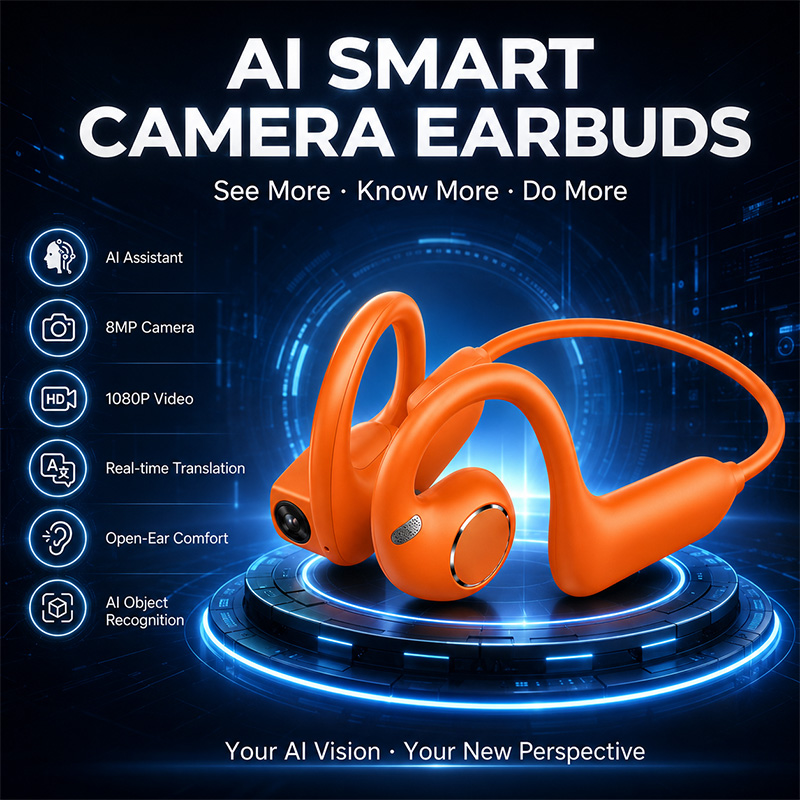 Headphones - 2026 Yeni Akıllı Kulaklıklar Dinamik Ses