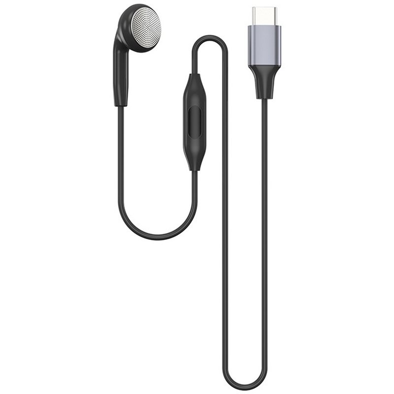 Type C Wired Earphones With Mic - DT75BG Tip C Tek Kulaklık Mikrofonlu,
