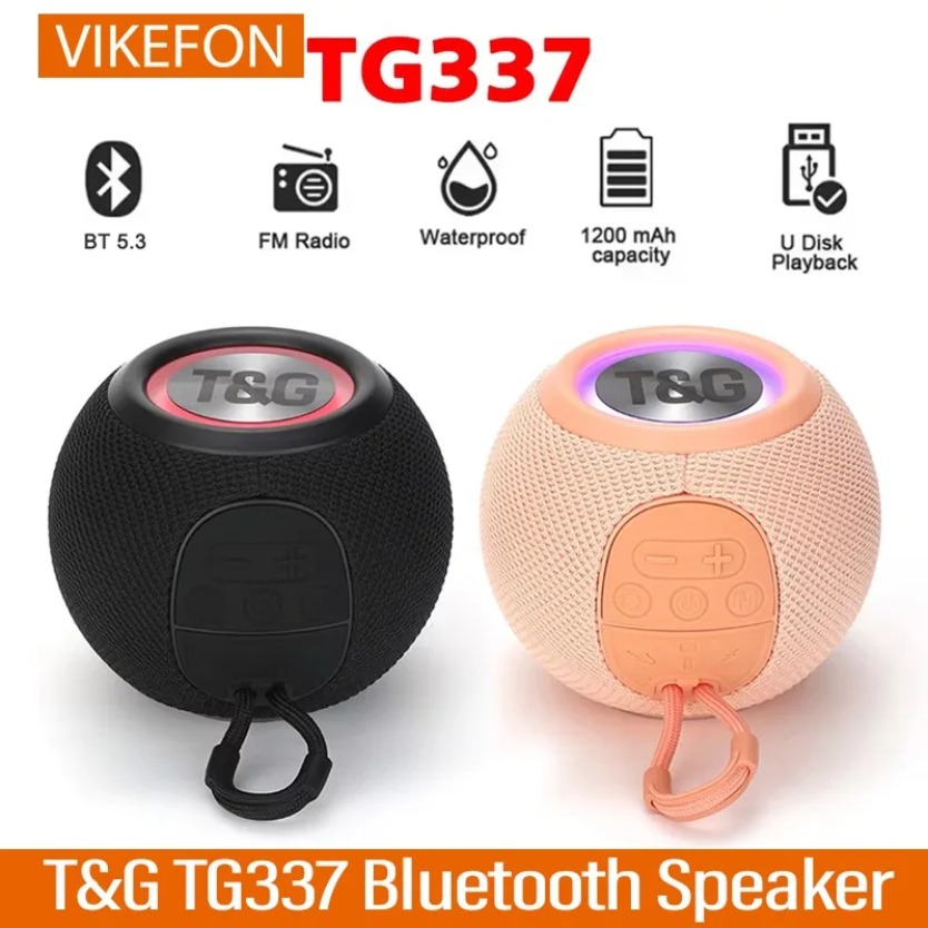 TG337 TWS Bluetooth Hoparlör B - Portable Bluetooth Speaker Waterproof Ipx7 incelemesi ve fiyatı