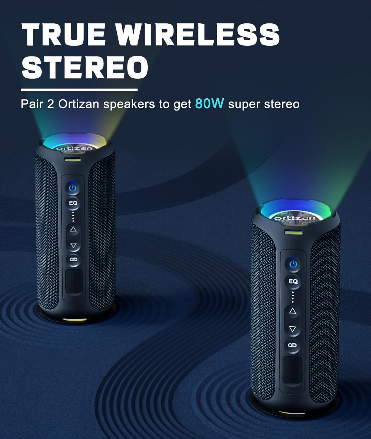 Ortizan Bluetooth Hoparlörler  - Portable Bluetooth Speaker Waterproof Ipx7 incelemesi ve fiyatı