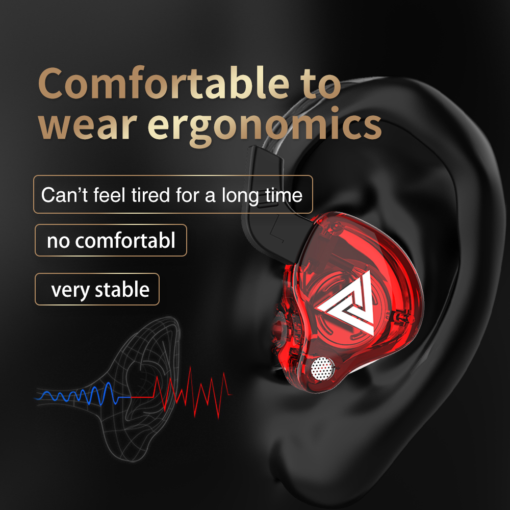Orijinal QKZ AK6 bakır sürücü  - Open Ear Air Conduction Headphones incelemesi ve fiyatı