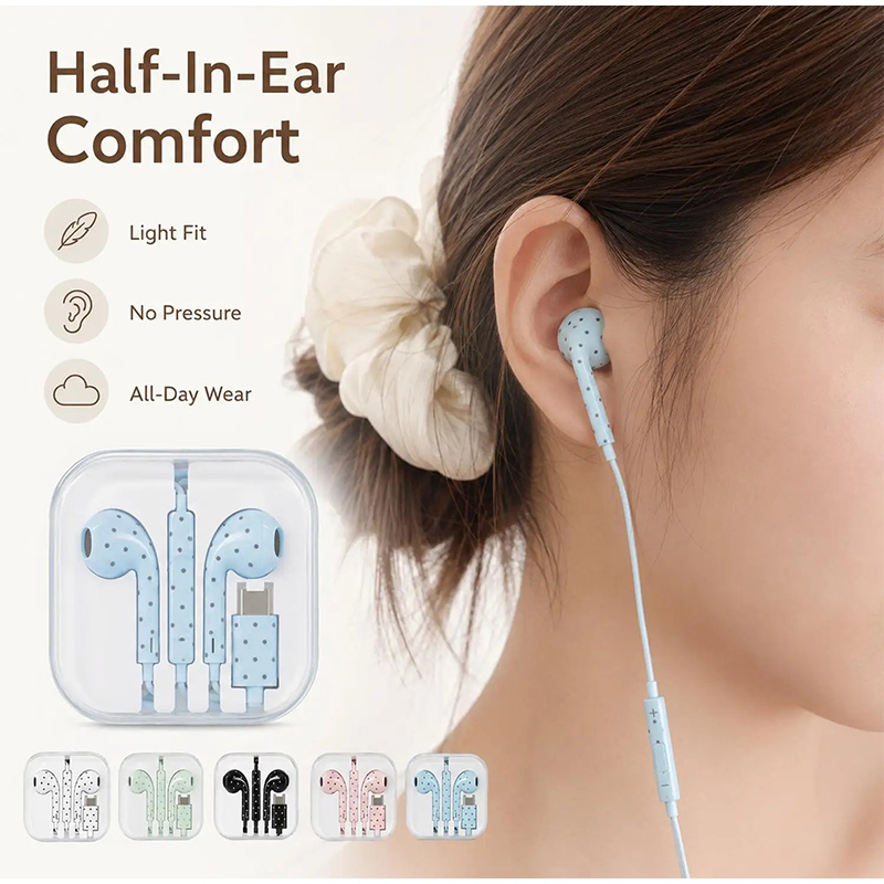 Type C Kulaklık, Puantiyeli Yı - Type C Wired Earphones With Mic incelemesi ve fiyatı