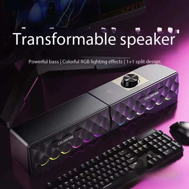 HIFI Ses Kalitesi Kablolu Bilg - Rgb Computer Soundbar For Pc incelemesi ve fiyatı