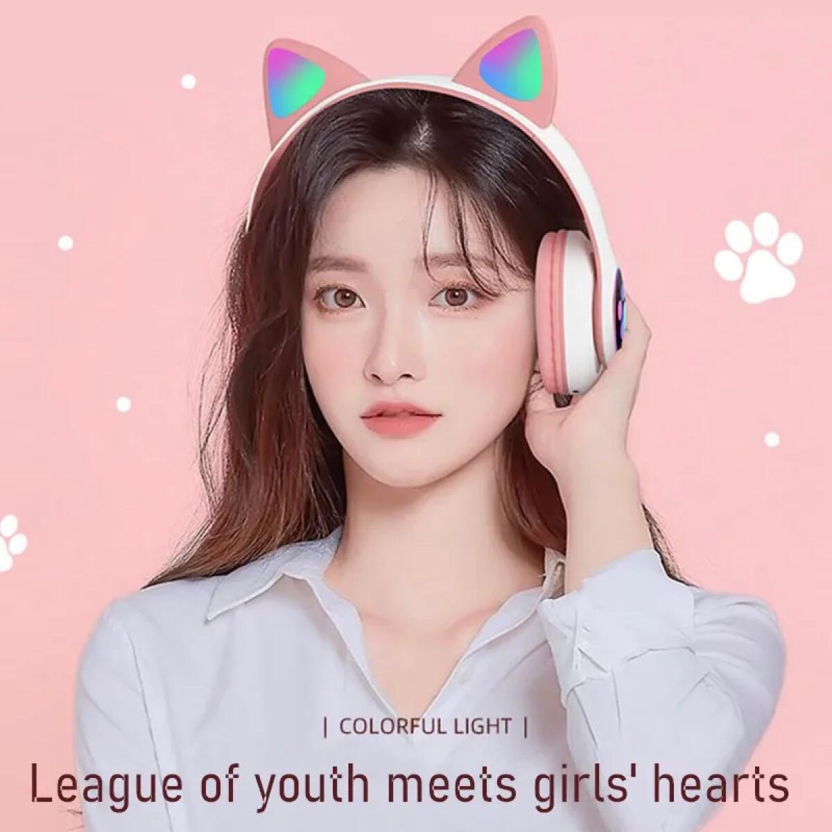 Sevimli Kedi Kulakları Kulaklı - Cat Ear Bluetooth Headset Led incelemesi ve fiyatı