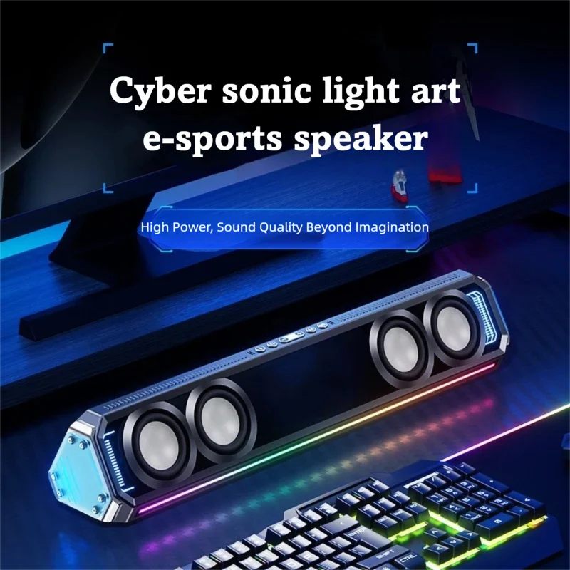 RGB Işıklı Oyun Soundbar'ı, 30 - Rgb Computer Soundbar For Pc incelemesi ve fiyatı