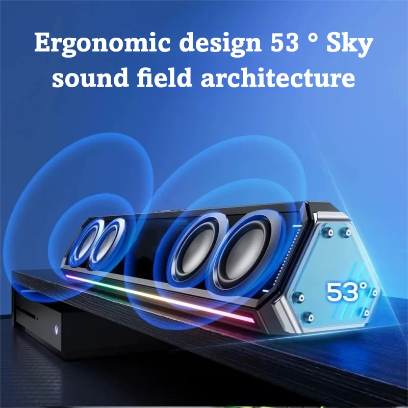 RGB Işıklı Oyun Soundbar'ı, 30 - Rgb Computer Soundbar For Pc incelemesi ve fiyatı