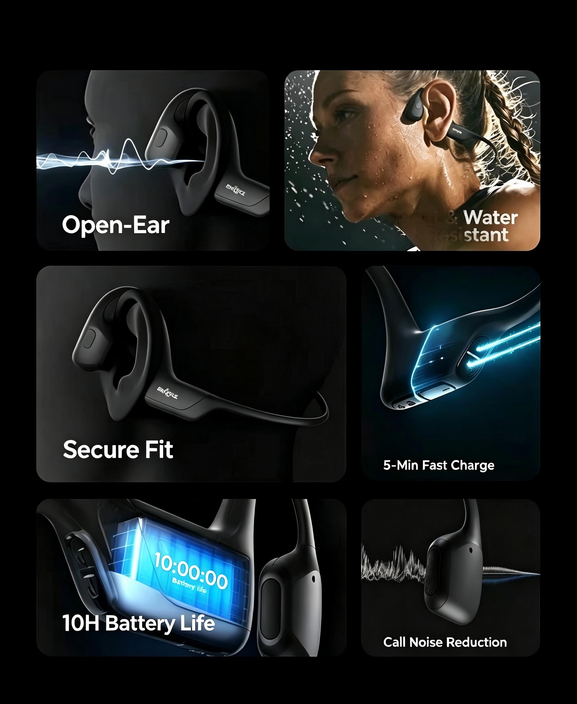 OpenRun Pro AS810 Kemik İletim - Bone Conduction Running Headphones incelemesi ve fiyatı