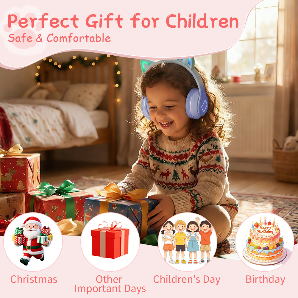 Güzel Kawaii Kedi Kulak Kablos - Cat Ear Bluetooth Headset Led incelemesi ve fiyatı