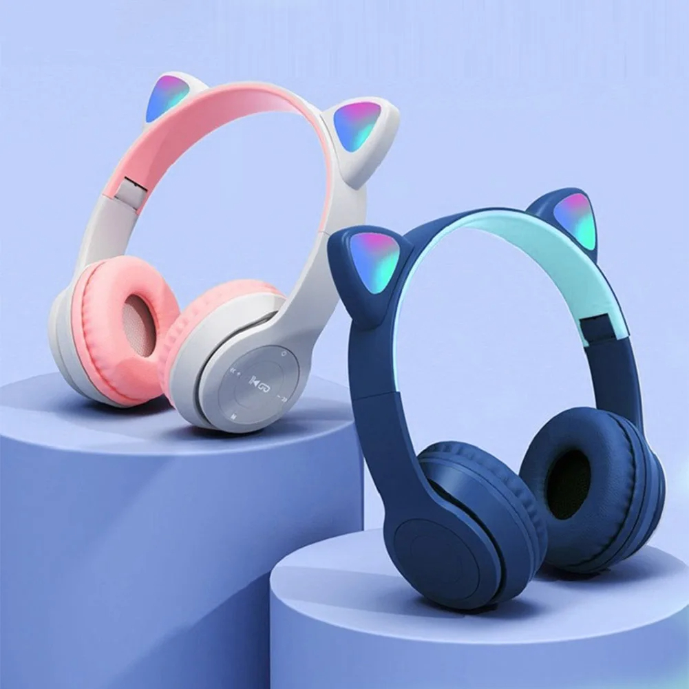 Çocuklar için RGB LED Işıklı S - Cat Ear Bluetooth Headset Led incelemesi ve fiyatı