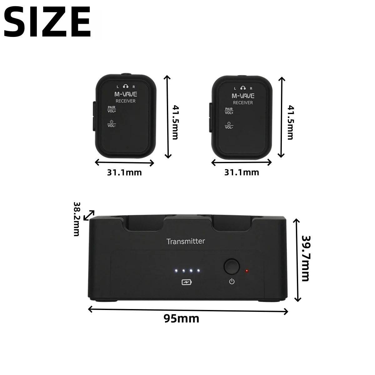 M-VAVE WP-12 Kablosuz Kulak İç - In Ear Monitors For Singers incelemesi ve fiyatı
