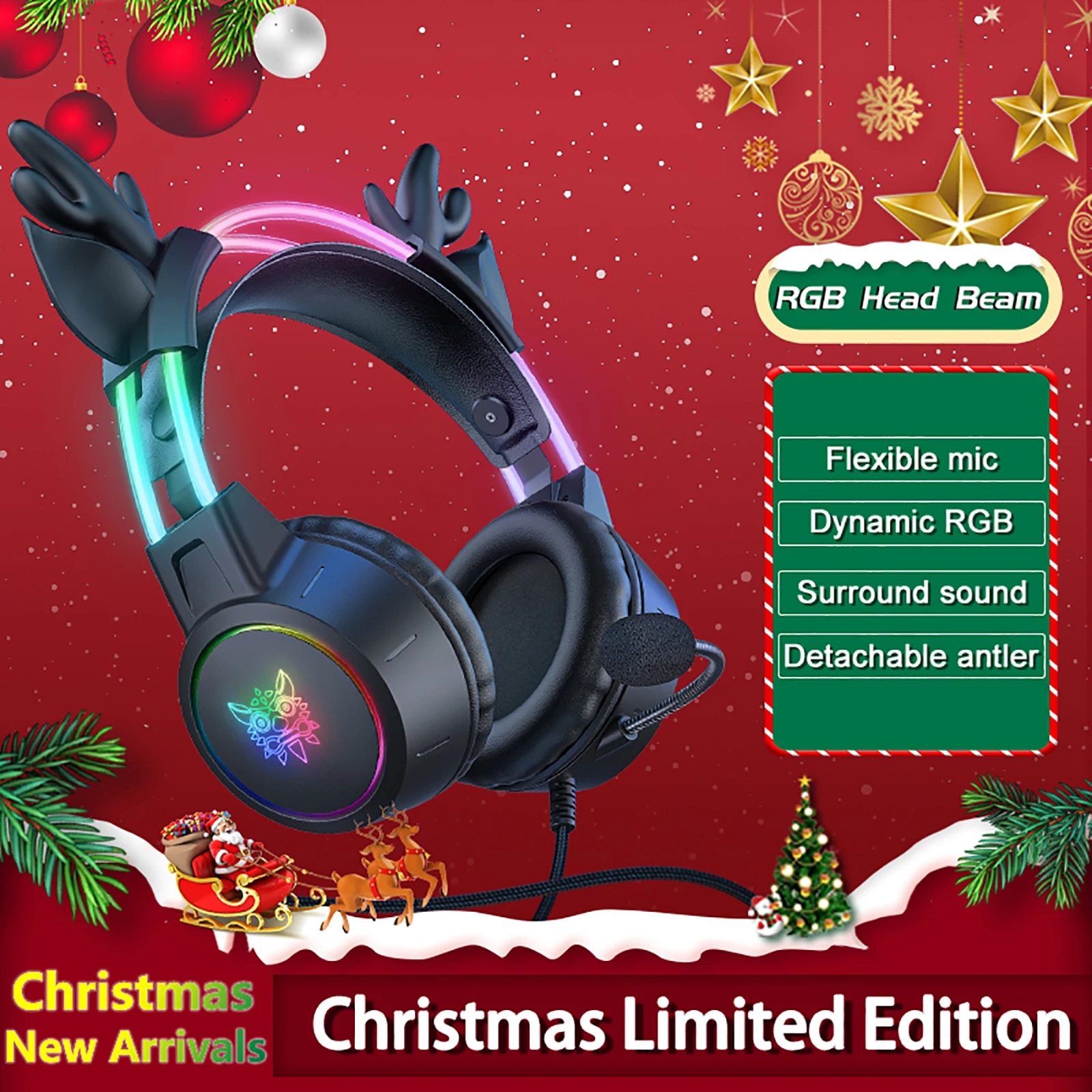 Ayarlanabilir boynuzları RGB ı - Gaming Headset With Mic Rgb incelemesi ve fiyatı