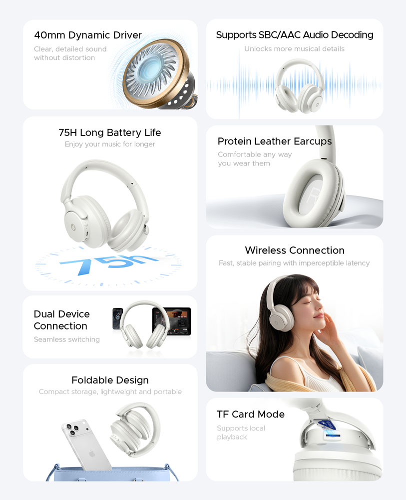 ORICO Kablosuz Kulak Üstü Blue - Anc Wireless Over Ear Headphones incelemesi ve fiyatı